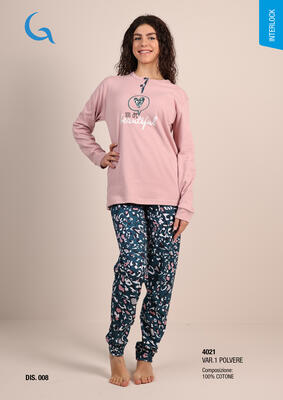 MÄDCHENPYJAMAS M/L 4021 Tellini S.R.L. Großhandelskleidung